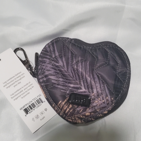 ✨️Sale✨️Lug Heart Pouch - Tropical Fog - Picture 1 of 2